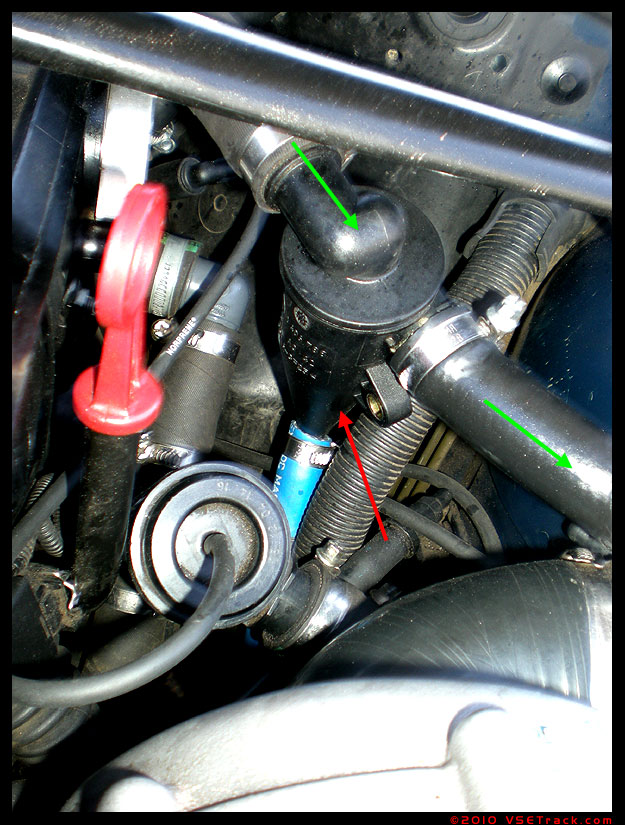 BMW E36 - Tucked Oil Catch Can